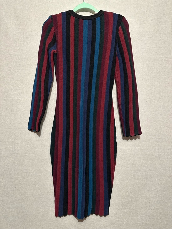 RTR Milly Chevron Vertical Stripe Dress - size M - Picture 4 of 6